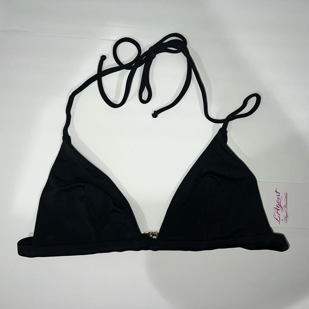 L'Agent by Agent Provocateur Tayler Black Bathing Suit Top Bikini